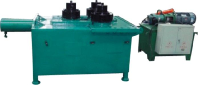 F7 profile bending machine with separate hydraulic station